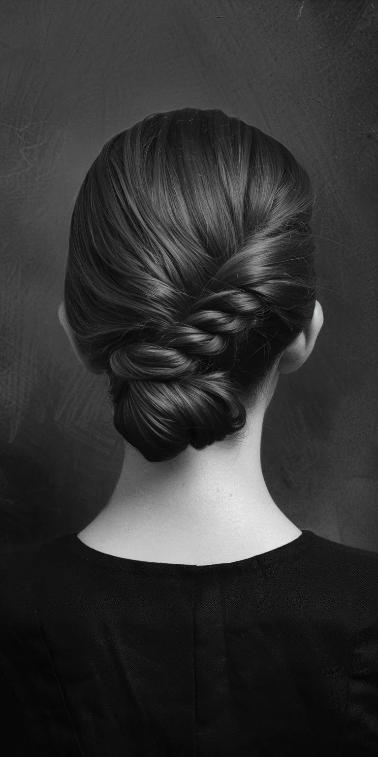 round face hairstyle man Chignon, French braid, twist, Milkmaid Waterfall braids