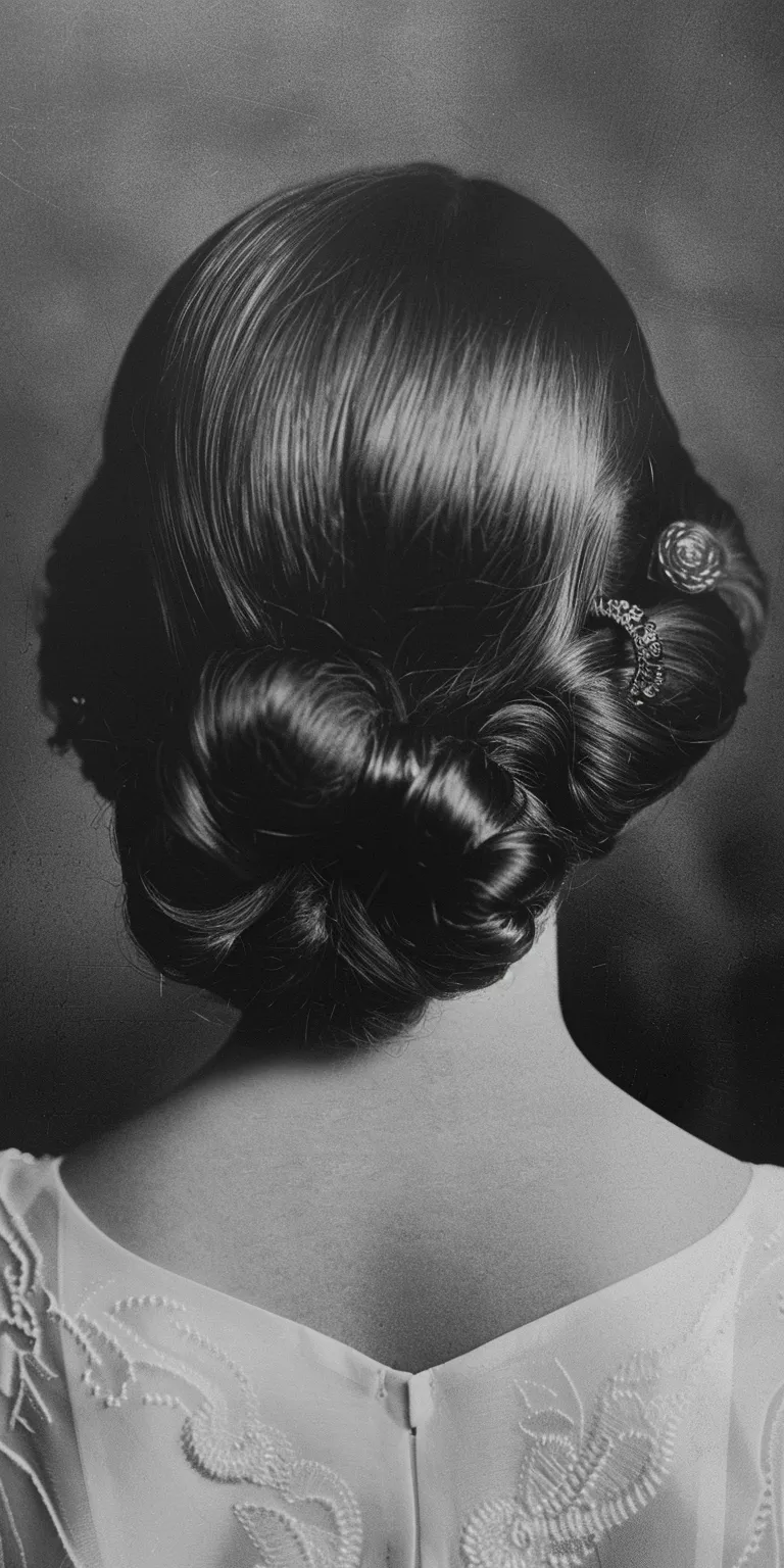 1920s hairstyles Chignon, Updo, Finger wave, Milkmaid braid, Historical Christian