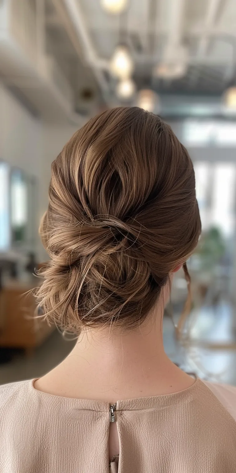 hair clip styles Updo, Chignon, French twist, Ballerina bun, Milkmaid braid