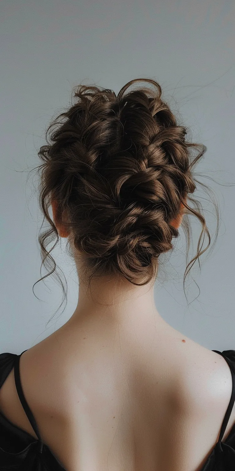 passion twist hairstyles Updo, French braid, Chignon, Milkmaid Waterfall braids