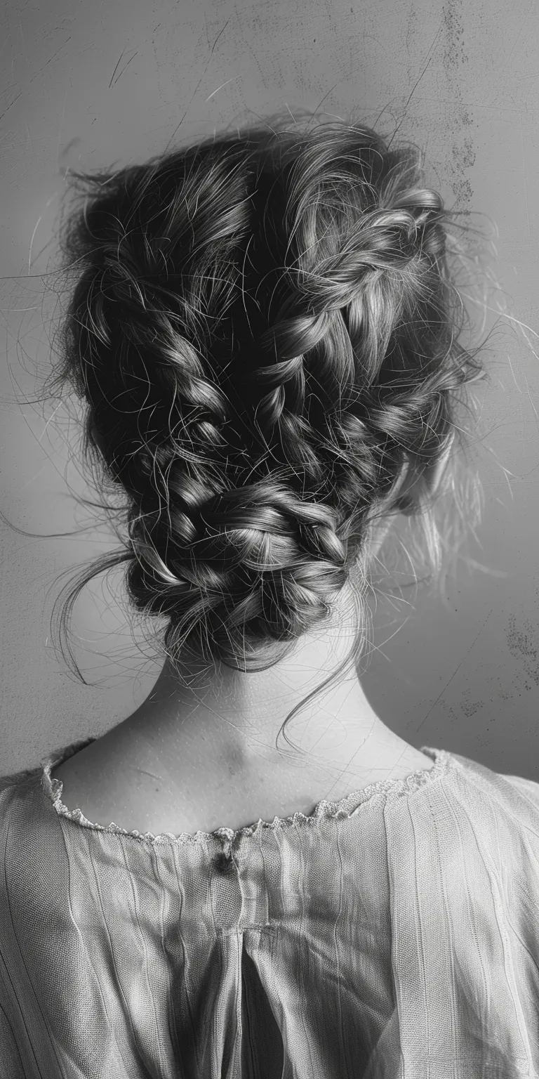 knotless twist French braid, Waterfall braids, Milkmaid Boho Braid