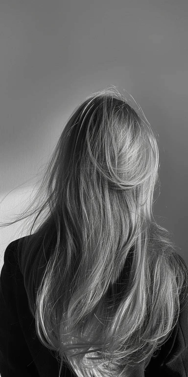 long haircuts Layered hair, Long Feathered Curtained Ponytail