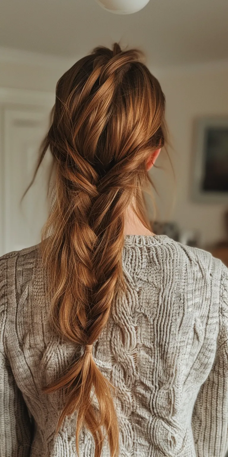 different types of hair styles Braid, French braid, Waterfall braids, Boho twist