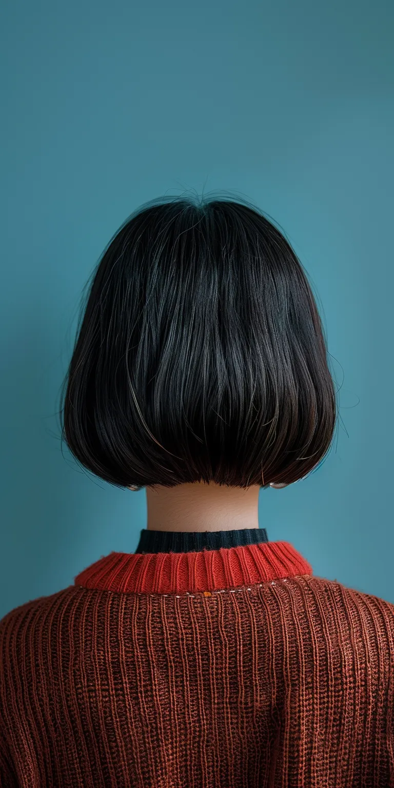 short bobs for women Bob cut, Asymmetric Japanese women's hairstyles, Butterfly haircut, Short brush cut