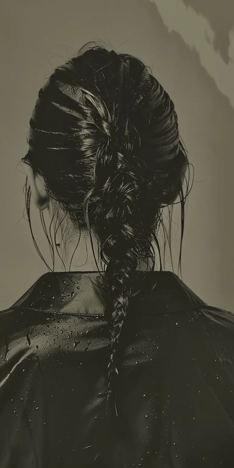 hairstyles for wet hair French braid, Braid, Waterfall braids, Boho Milkmaid braid