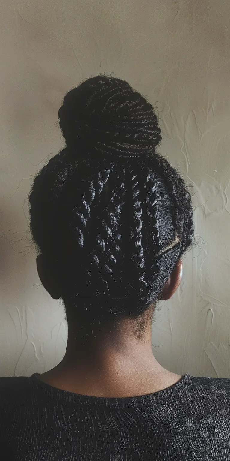 senegalese twist Waterfall braids, Crochet Hair twists, French twist, Boho braids