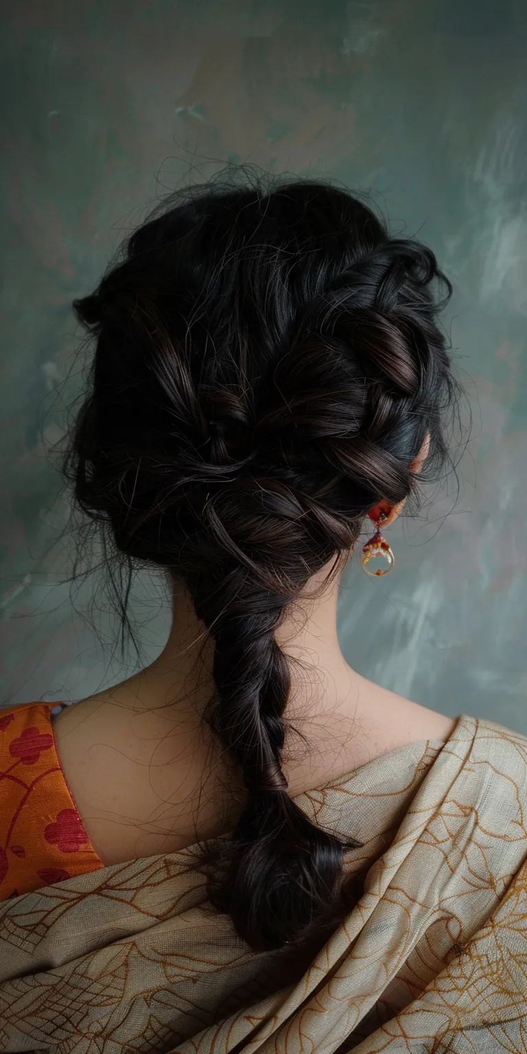 hairstyles for big foreheads female Milkmaid braid, French Waterfall braids, Boho Braid