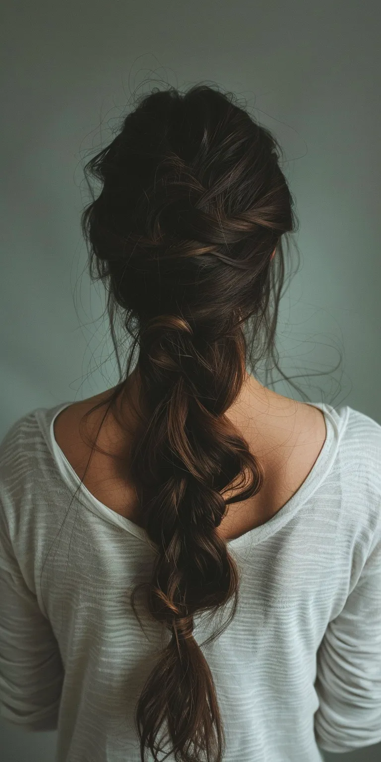 ideas for long hair styles Braid, Updo, French braid, Chignon, Milkmaid braid