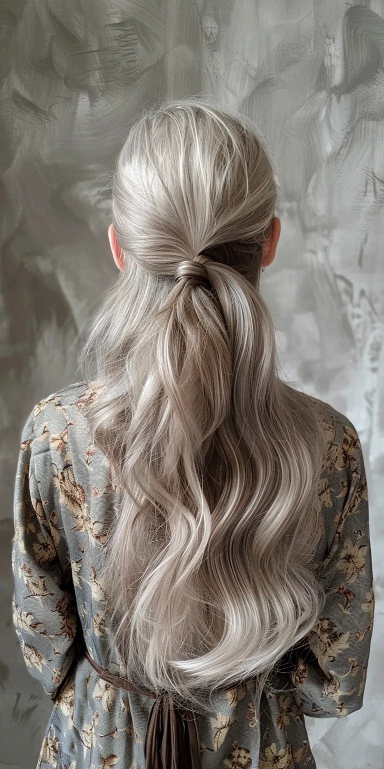 long hair styles for women Waterfall braids, Layered hair, Feathered Braid, French braid