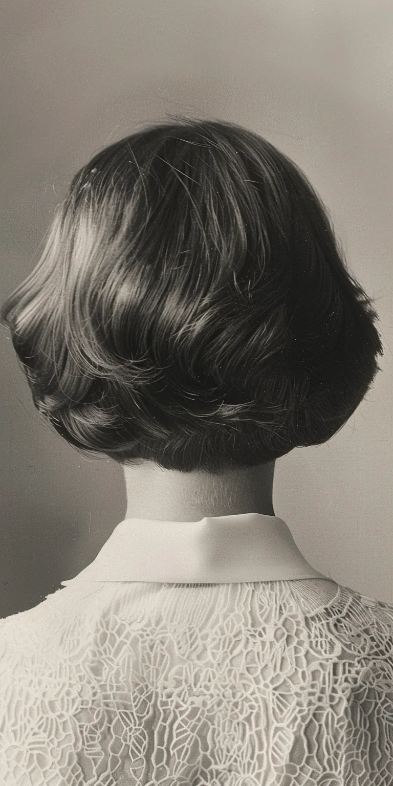 60s hairstyles women Chignon, Bouffant, Finger wave, Pageboy, Asymmetric cut