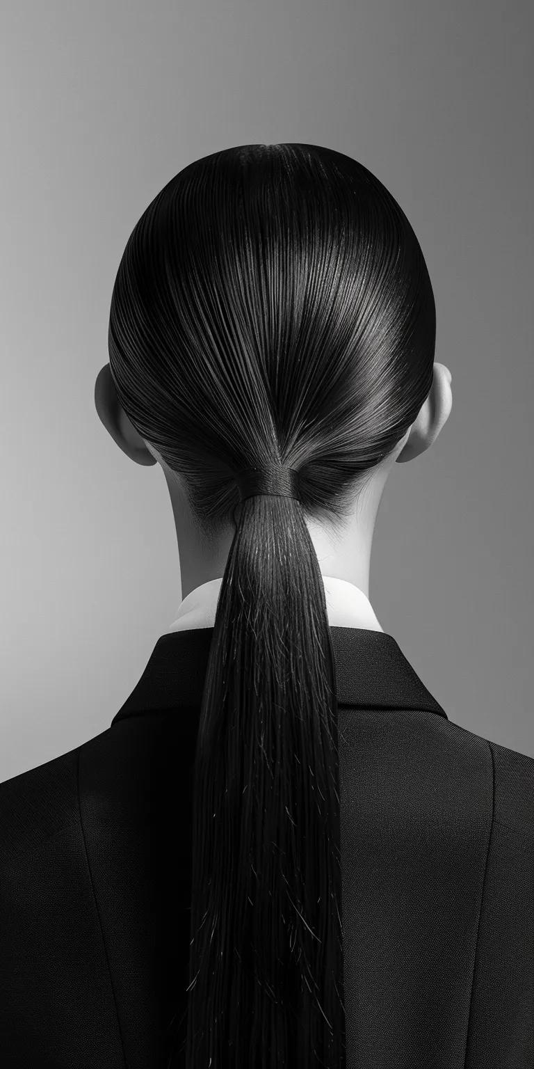 slick back Chignon, French twist, Updo, Asymmetric cut, Japanese women's hairstyles