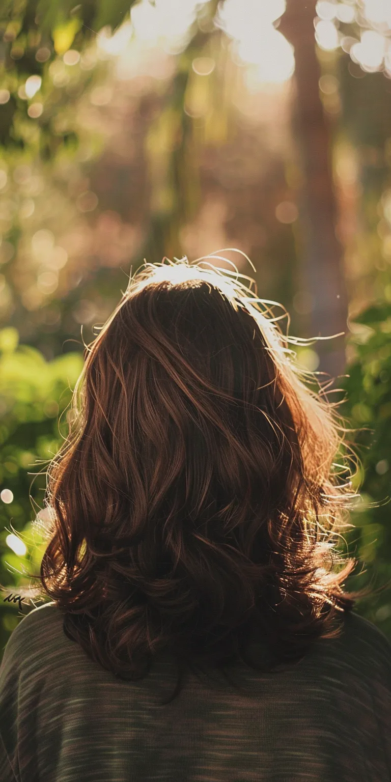 shoulder length hair styles Layered hair, Japanese women's hairstyles, Historical Christian Ringlets, Feathered