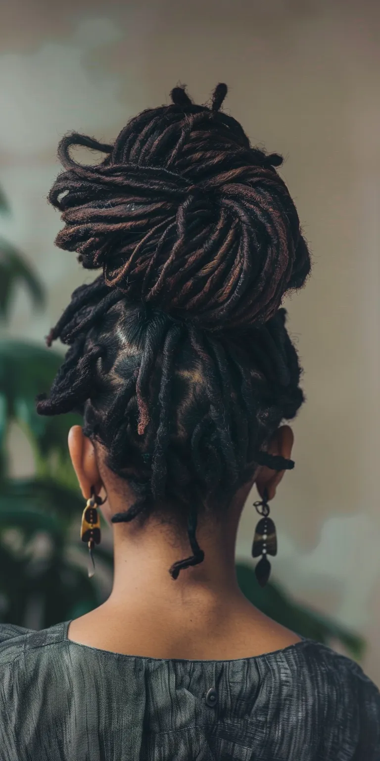 dread hairstyles for women Hair twists, Crochet braids, Dreadlocks, Boho French twist