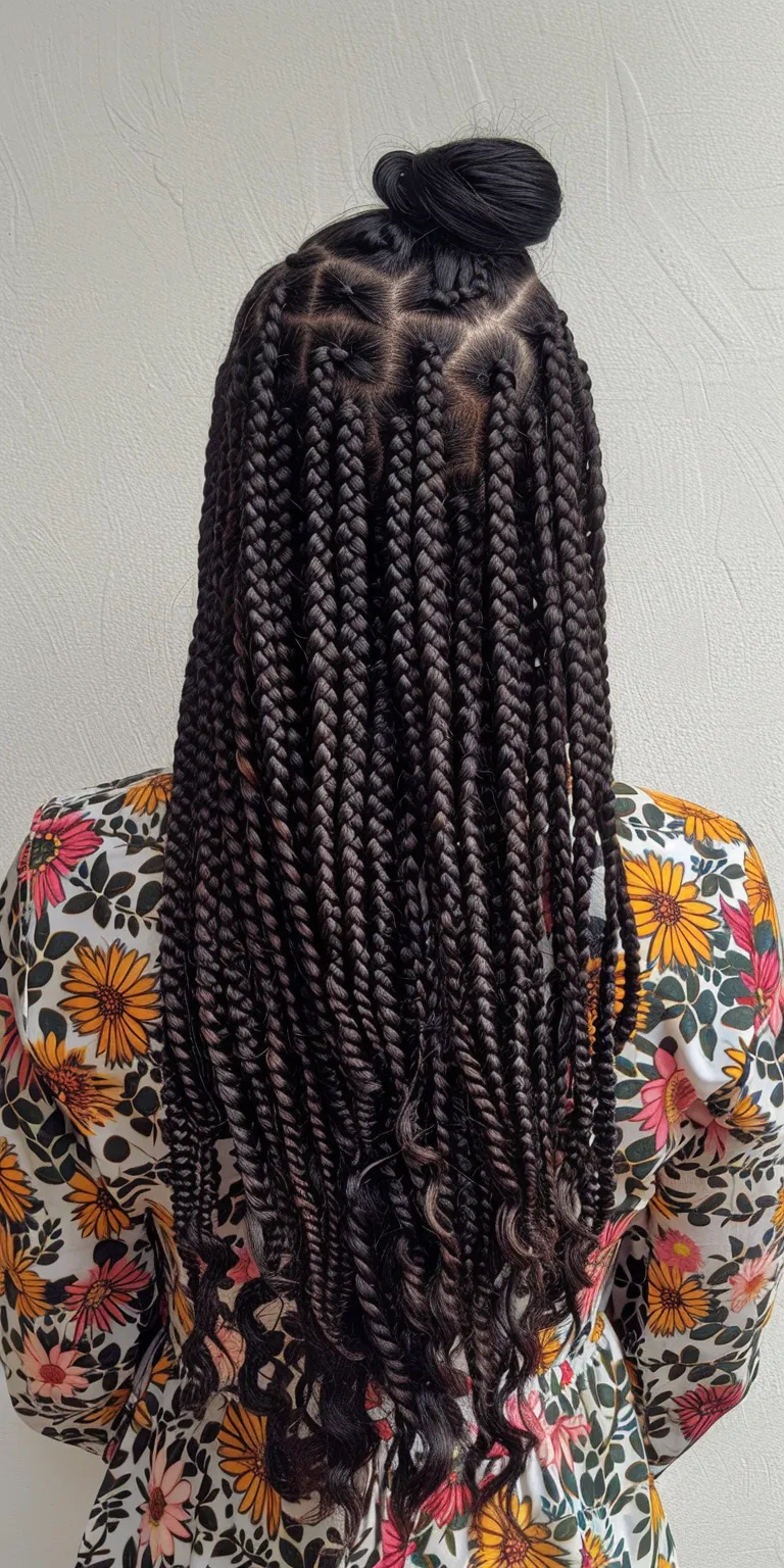 goddess box braids Crochet braids, Hair twists, Boho Waterfall Dreadlocks