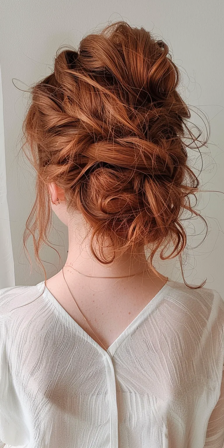 workout hairstyles Updo, Ballerina bun, French twist, Milkmaid braid, Chignon