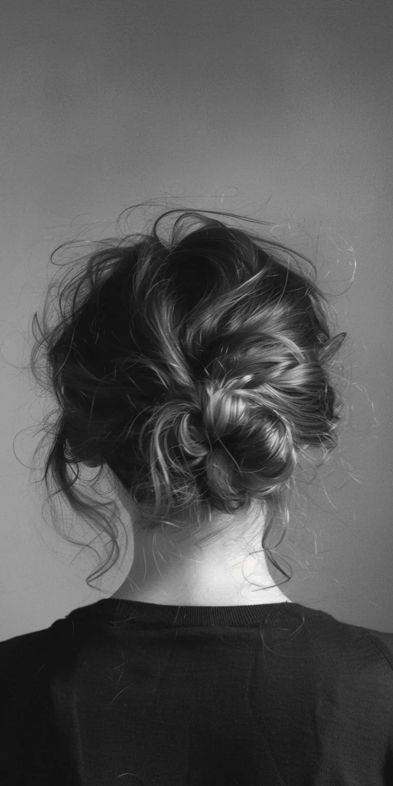 clip hairstyles Chignon, Updo, Milkmaid braid, French twist