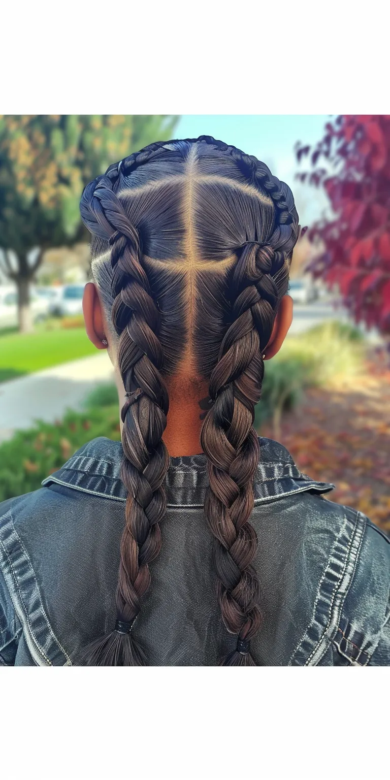 knotless goddess braids French braid, Waterfall braids, Historical Christian hairstyles, twist, Braid