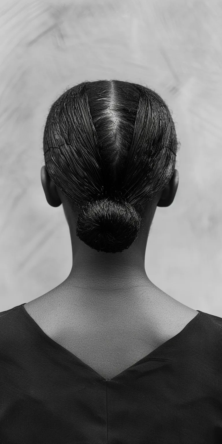 black people hairstyles Chignon, Updo, Finger wave, French twist, Ballerina bun