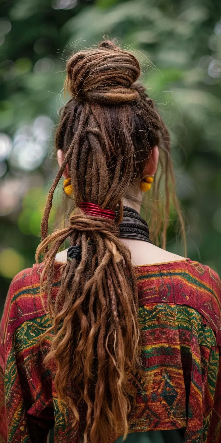 dreadlocks styles Dreadlocks, Boho braids, Hair twists, Cornrows, Layered hair