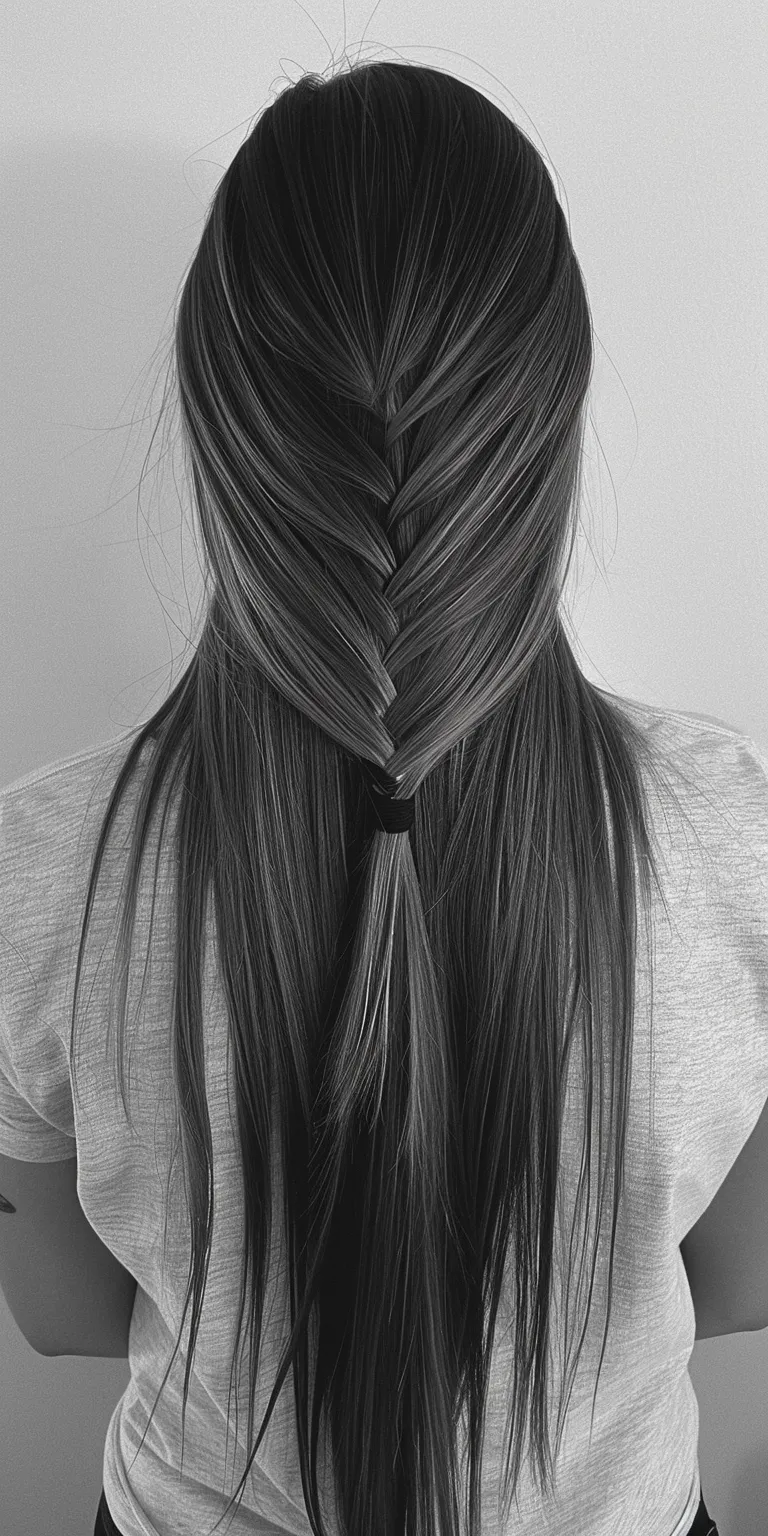 long straight hairstyles Waterfall braids, Braid, French braid, Boho Hair twists