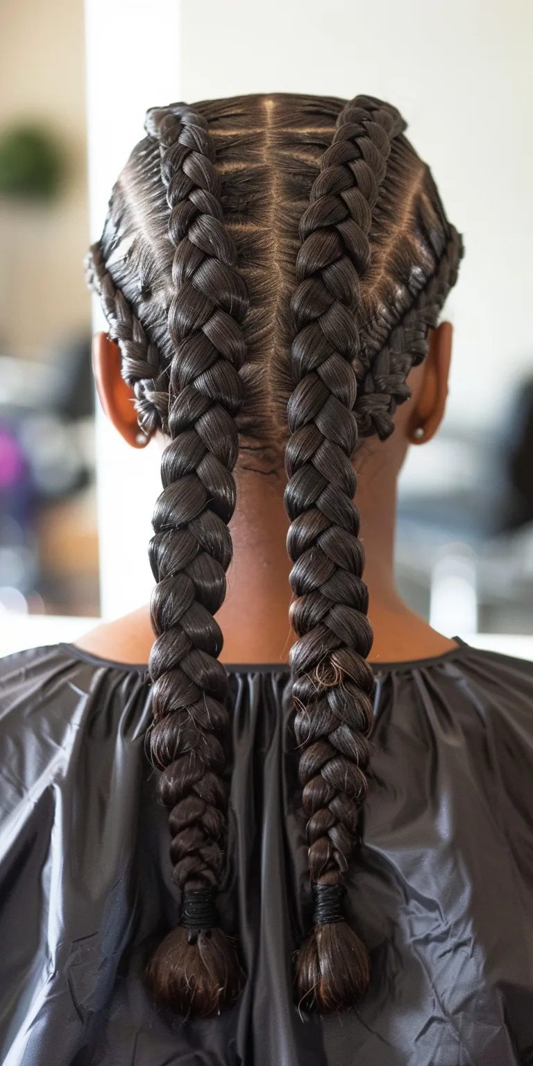 4 braids hairstyles Waterfall braids, French braid, Hair twists, Braid, twist