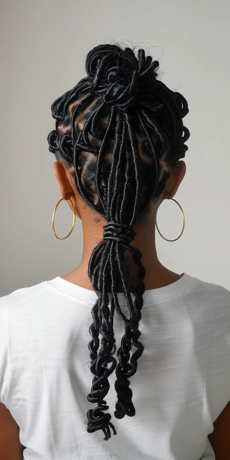 butterfly locs hairstyles Hair twists, Crochet braids, French twist, Waterfall Cornrows