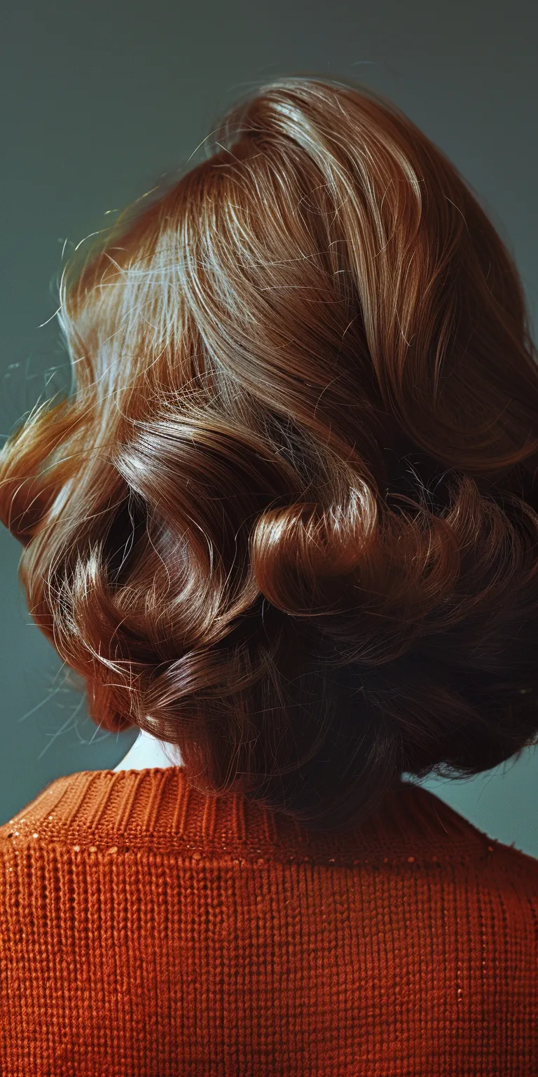 70s hairstyles Finger wave, Bouffant, Chignon, Updo, Milkmaid braid