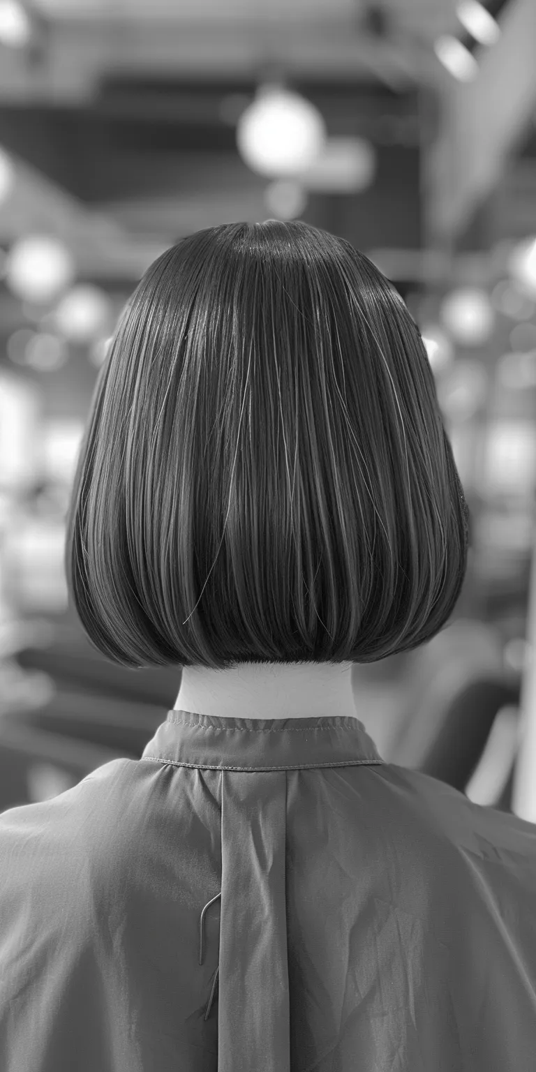 bob style haircuts Bob cut, Japanese women's hairstyles, Asymmetric Chignon, Hime cut