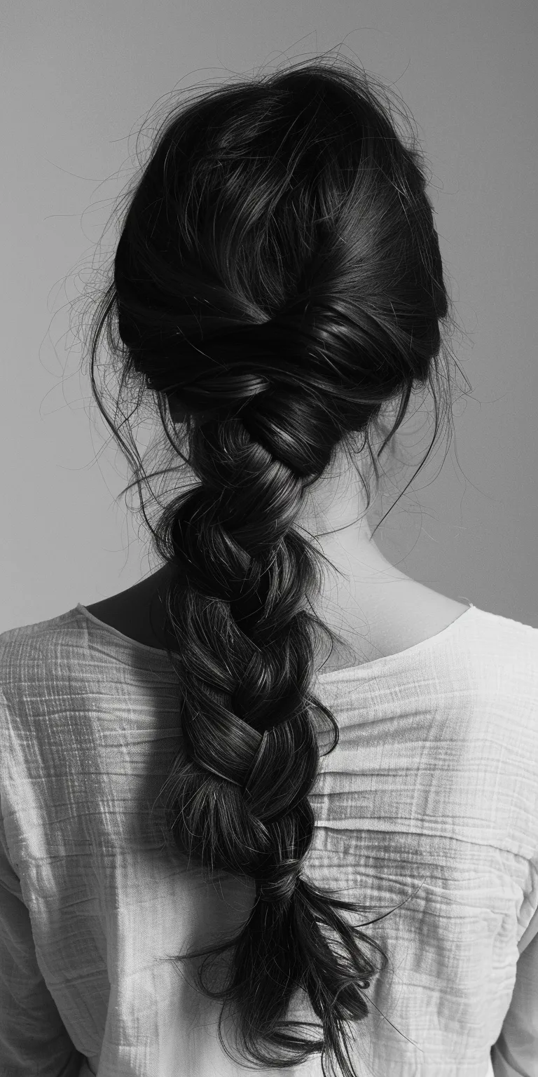 cute hairstyles for long hair French braid, Braid, Waterfall braids, Milkmaid Boho braids