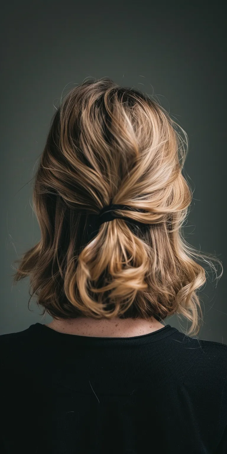 hairstyles for fine hair Updo, Chignon, French twist, Ballerina bun, Digital perm