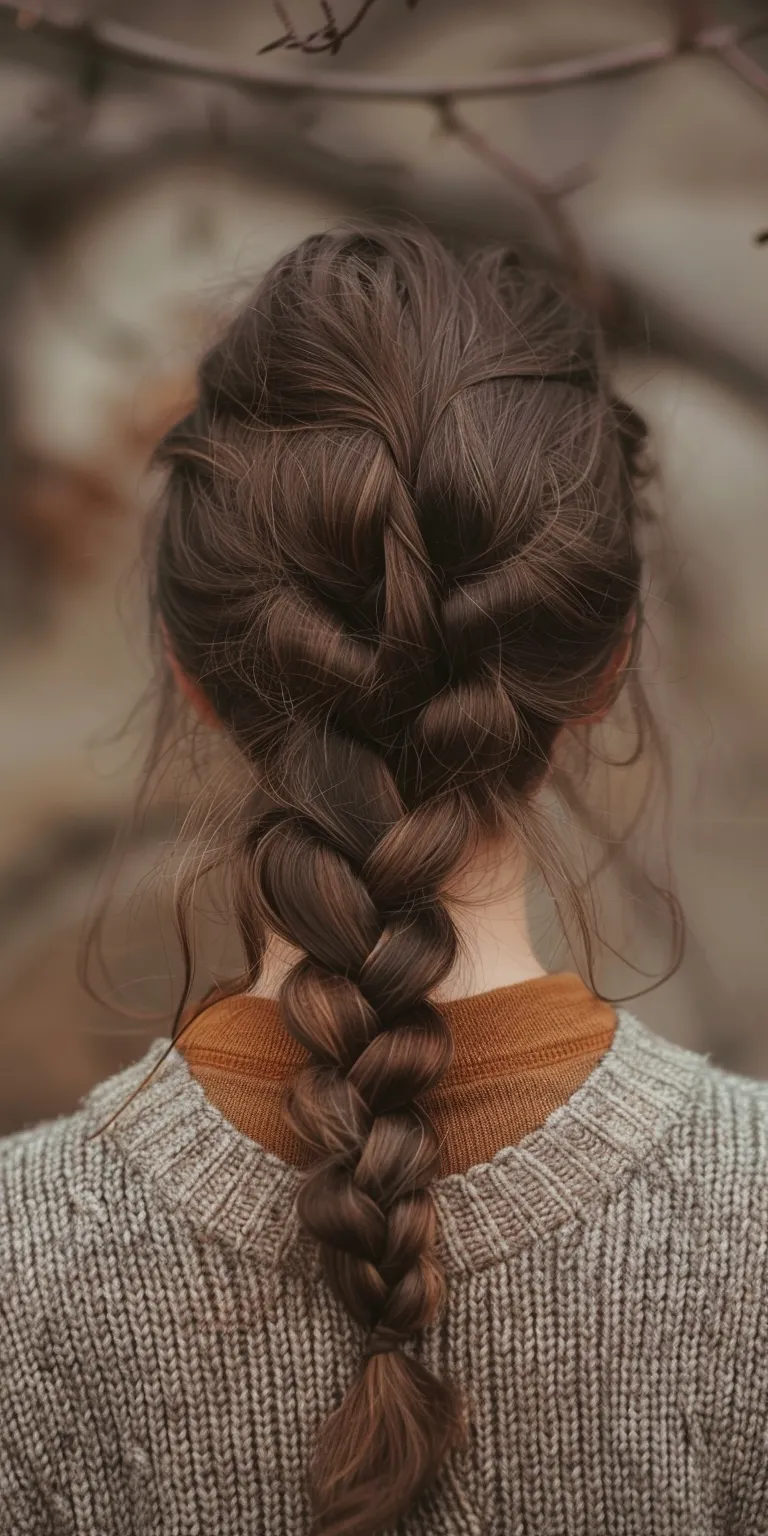 hairstyles for thick frizzy hair Braid, Boho braids, French braid, Waterfall Milkmaid braid