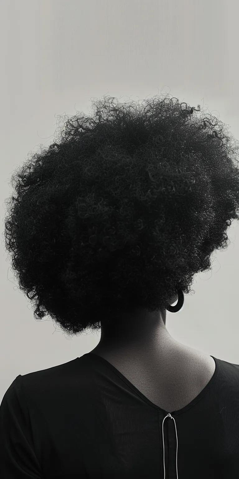 afro hair styles Kinky hair, Afro puffs, Digital perm, Bouffant, Big