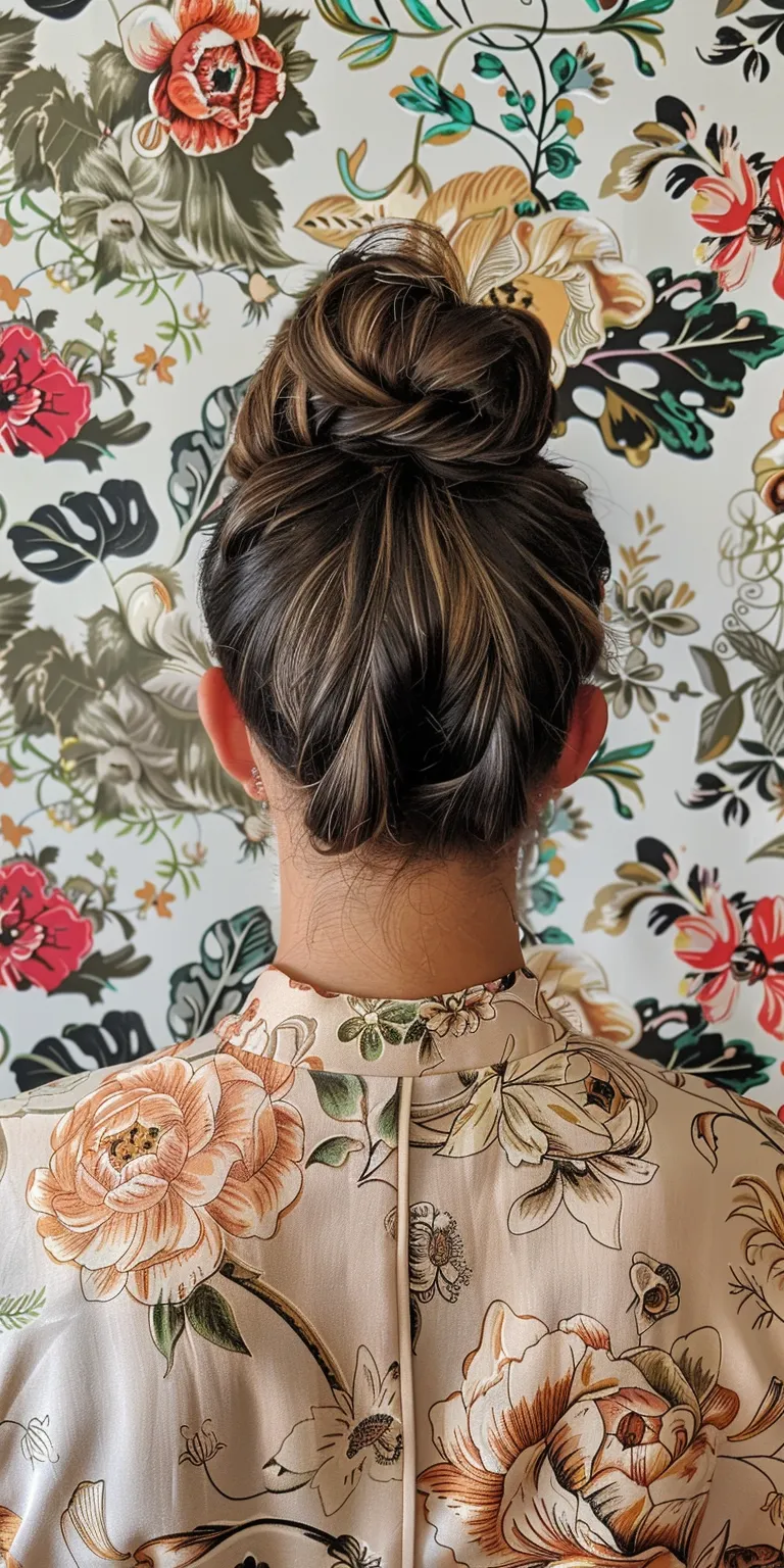 suavecita pomade Updo, Chignon, French twist, Ballerina bun, Milkmaid braid