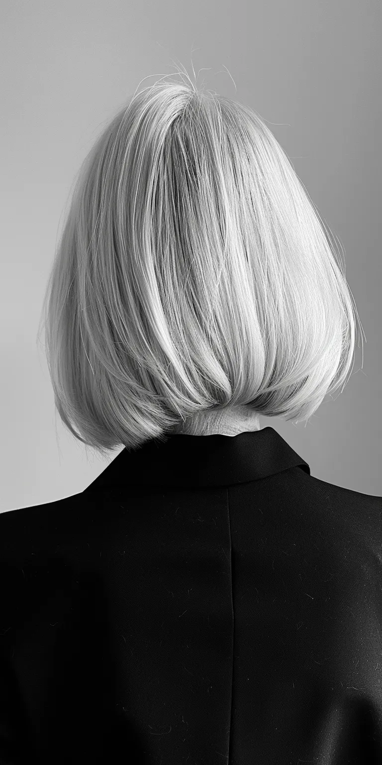 modern haircuts for women Asymmetric cut, Bob Chignon, Layered hair, Short brush cut