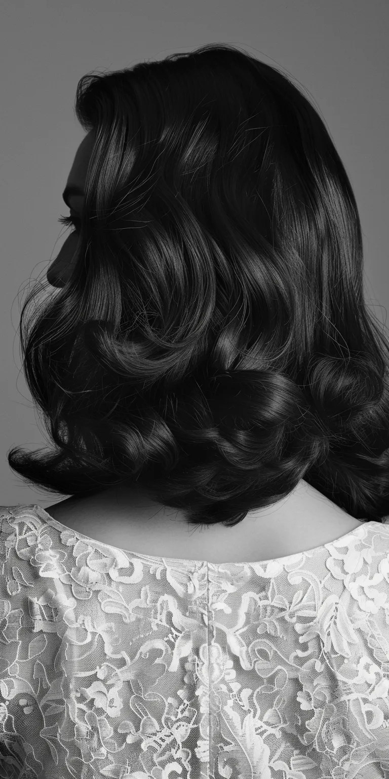 70s hairstyles women Finger wave, Bouffant, Ringlets, Pin-up styles, Chignon