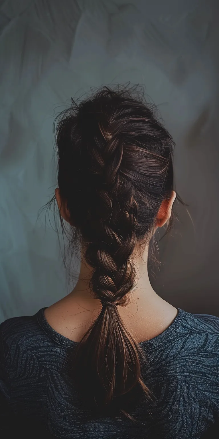 difference hair styles French braid, Waterfall braids, Braid, Boho Milkmaid braid