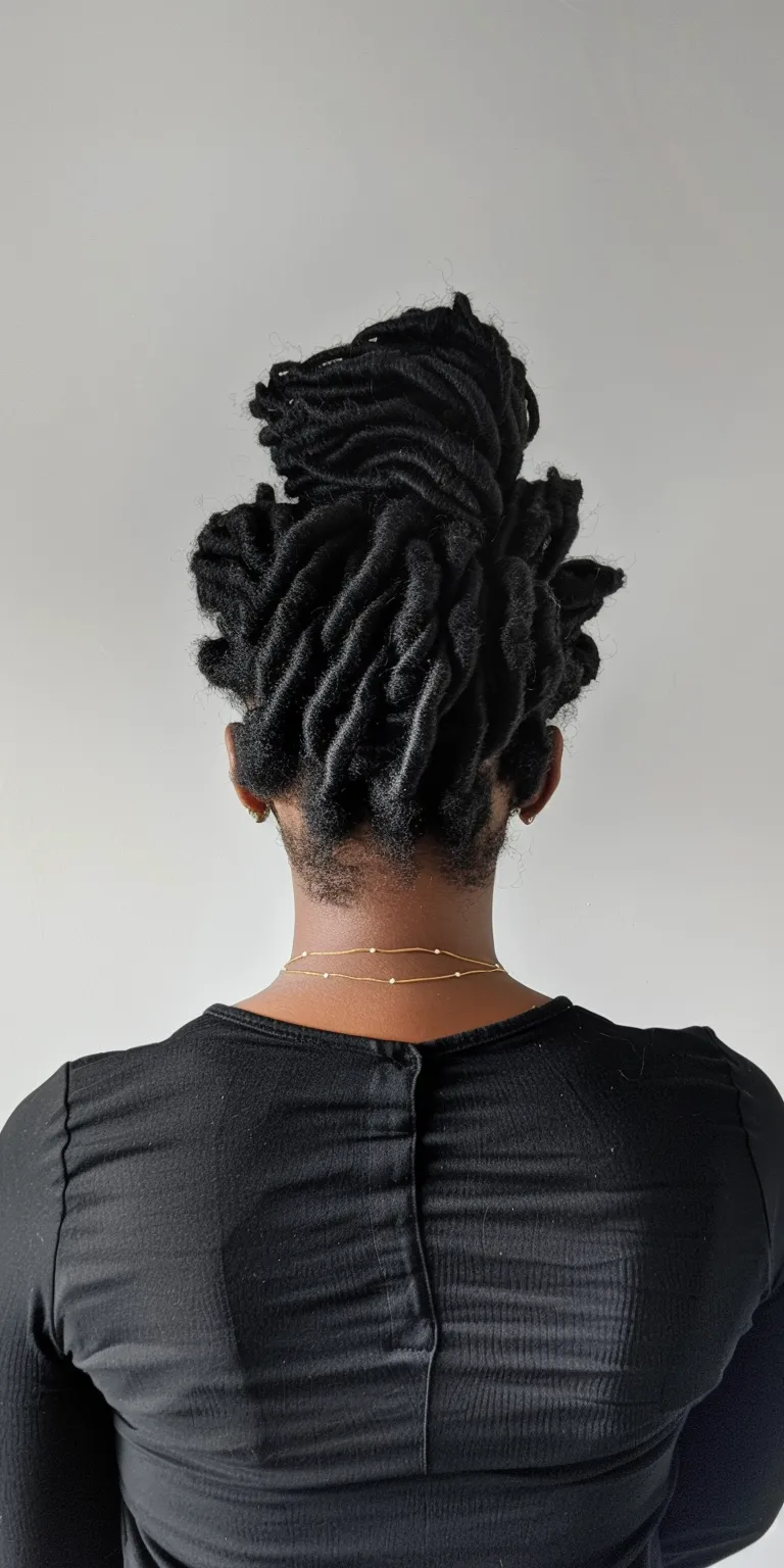 loc and twist gel Hair twists, Crochet braids, Digital perm, French twist, Waterfall braids