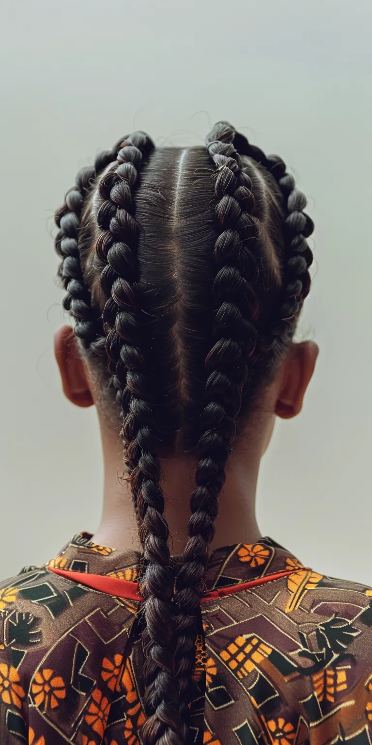 braids with fade Waterfall braids, Milkmaid braid, Boho Cornrows, French twist