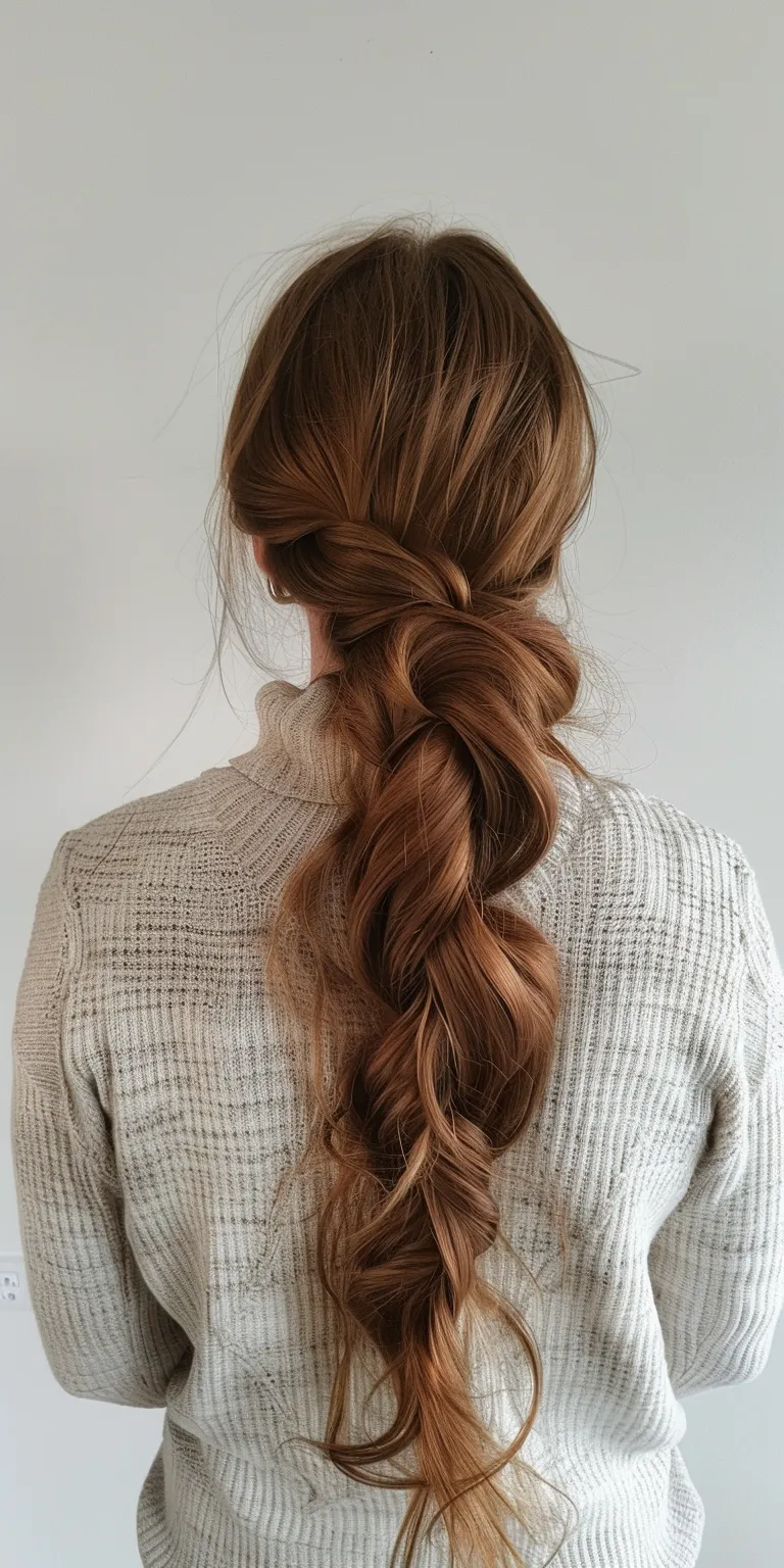 different haircuts for women Waterfall braids, French braid, Braid, Milkmaid Updo