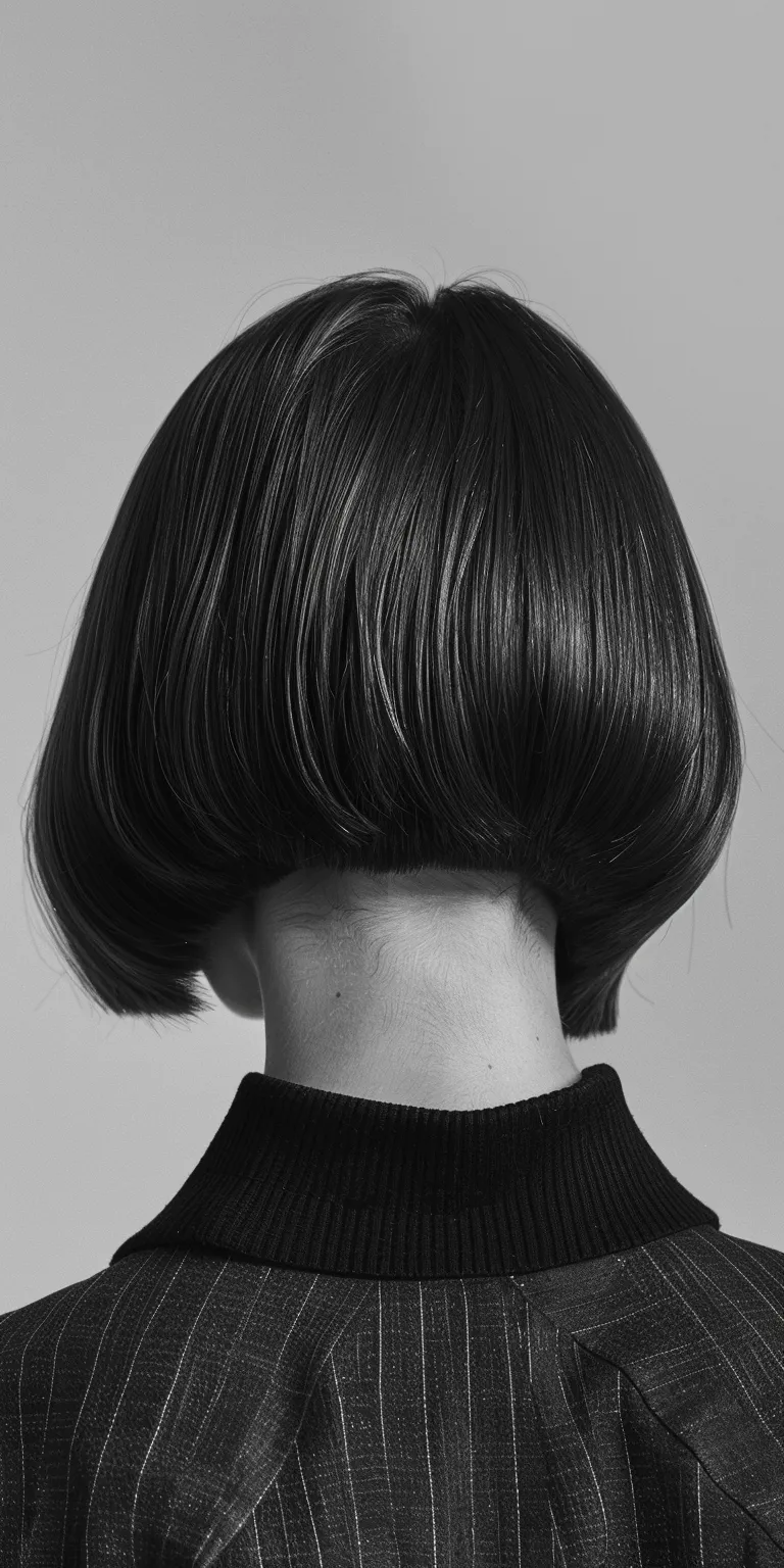 round face shape hairstyles Asymmetric cut, Bob Tonsure, Chignon, Bouffant