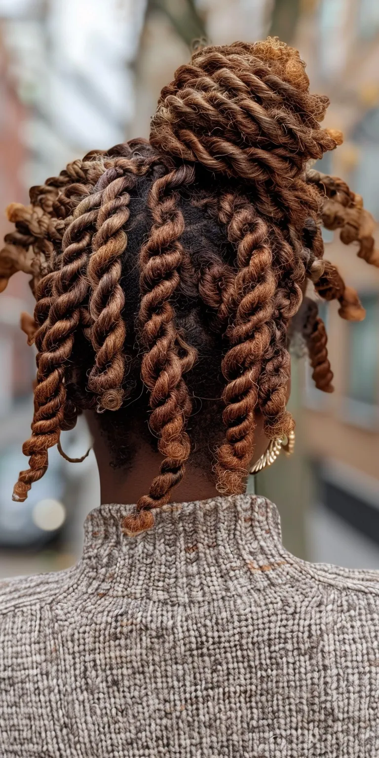 twist out Hair twists, Crochet braids, Dreadlocks, Cornrows, Stacked bob