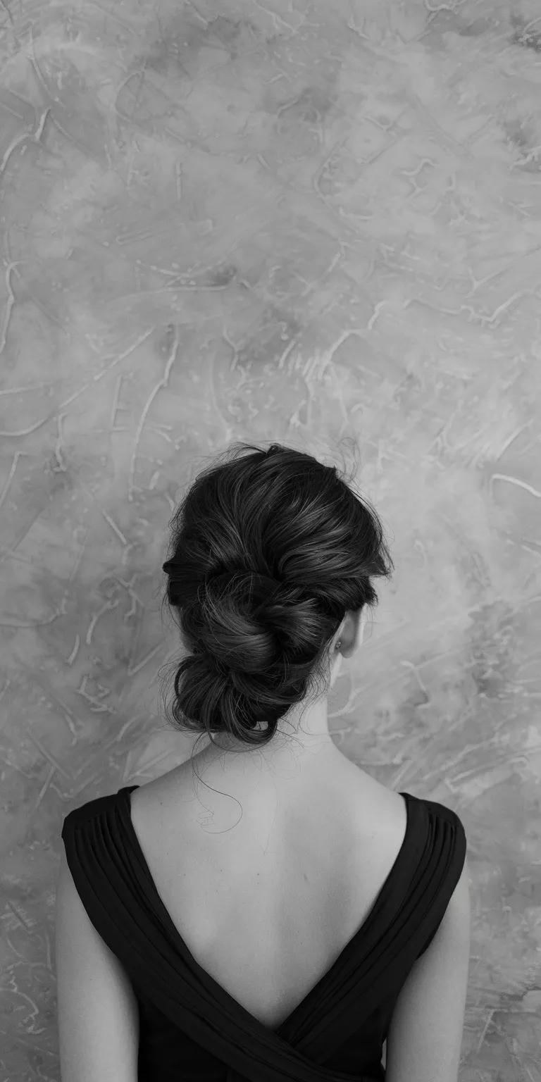 facial hair styles Chignon, Updo, Milkmaid braid, French twist