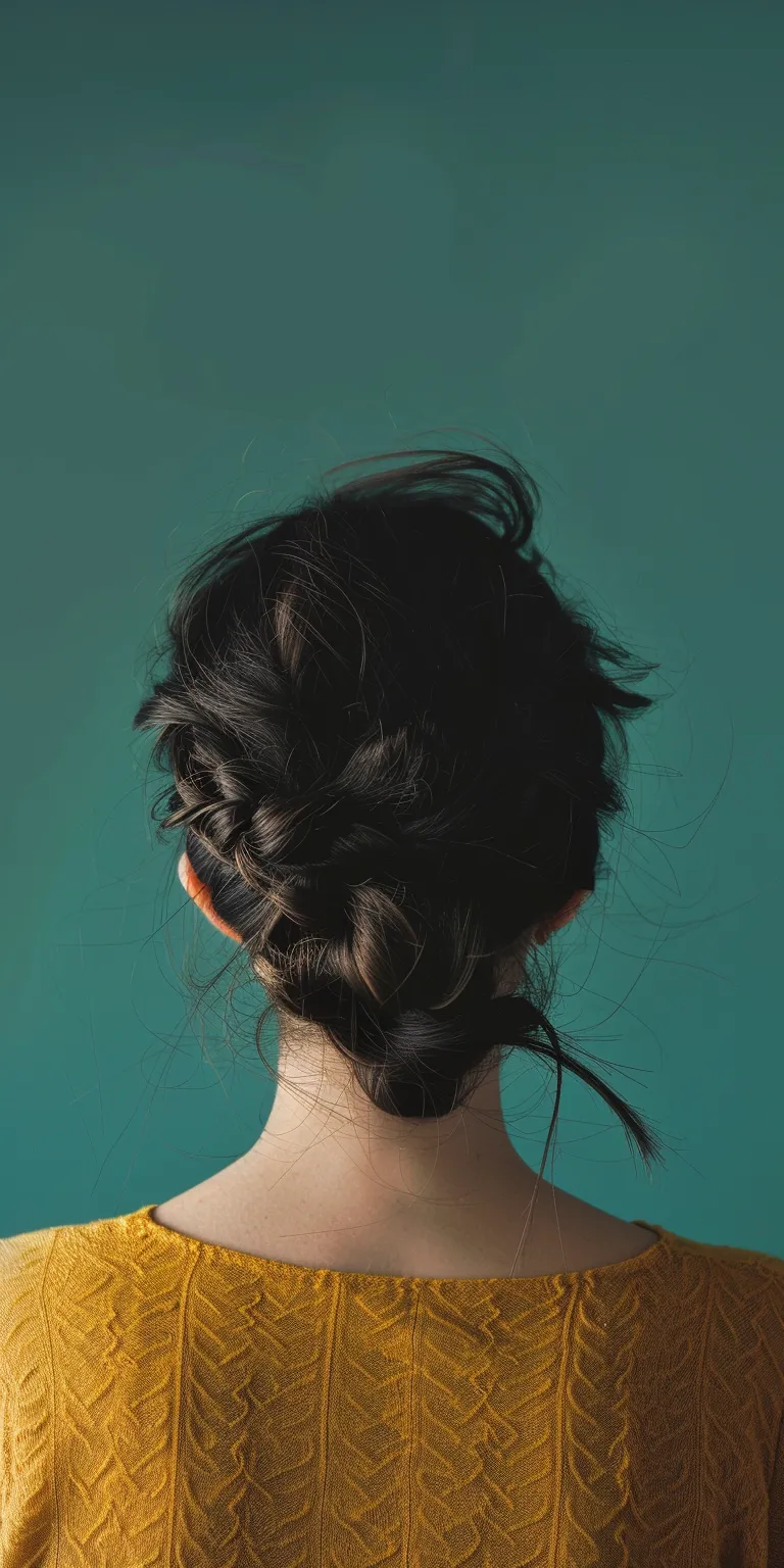 alternative hairstyles Milkmaid braid, French Chignon, twist, Updo