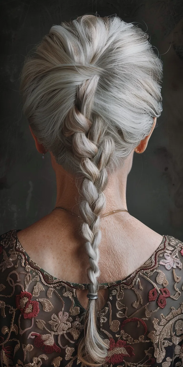 helen mirren hairstyles Braid, French braid, Waterfall braids, Updo, Boho braids