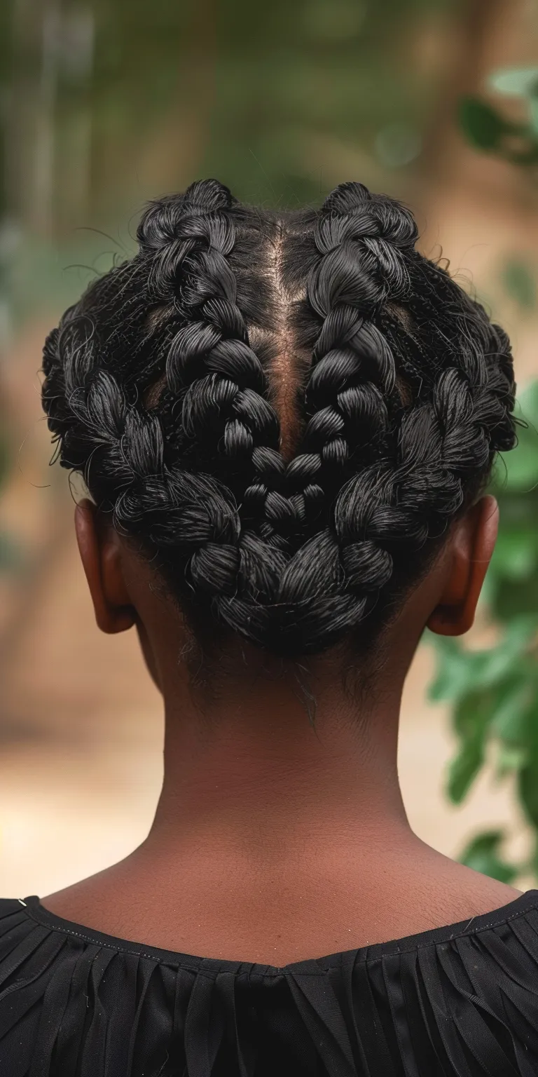 short braided hairstyles Hair twists, Waterfall braids, Cornrows, French braid, twist