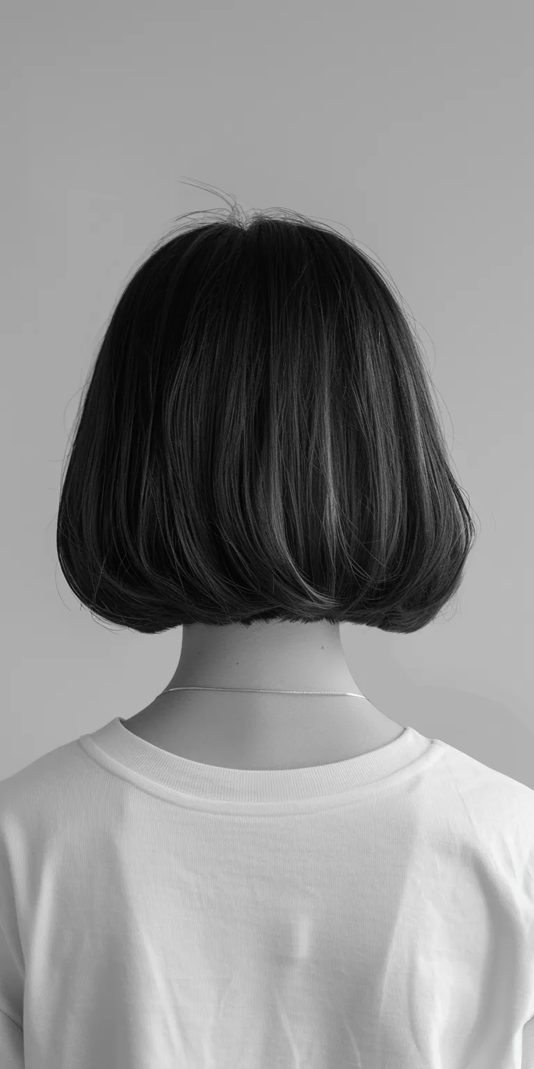 short bobs for women Asymmetric cut, Bob Short brush Tonsure, Layered hair