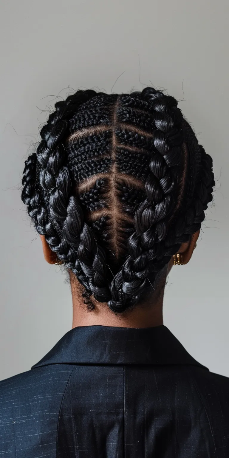 natural hair braid styles Hair twists, Waterfall braids, French twist, Crochet Finger wave